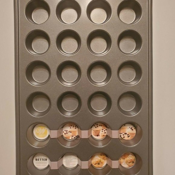 Wilton Other - Wilton Mini Cupcake Muffin Tart Baking Pan 24 Cup